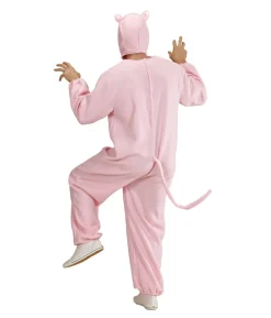 Lyserøde Panter kostume