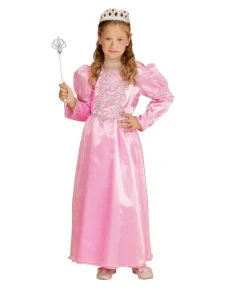 Lyserød prinsesse kostume