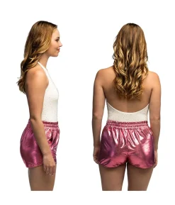 Lyserød Rave hotpants