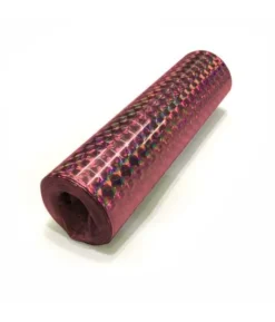 Lys pink holografisk serpentiner