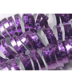 Lys pink holografisk serpentin