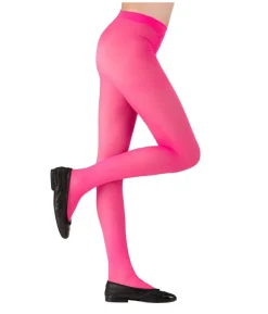 Magenta strømpebukser, barn og teens