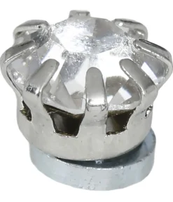 Magnetiske diamant øreringe, 2 stk