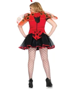 Mariehøne kostume Plus