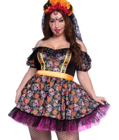 Marigold Catrina kostume Plus