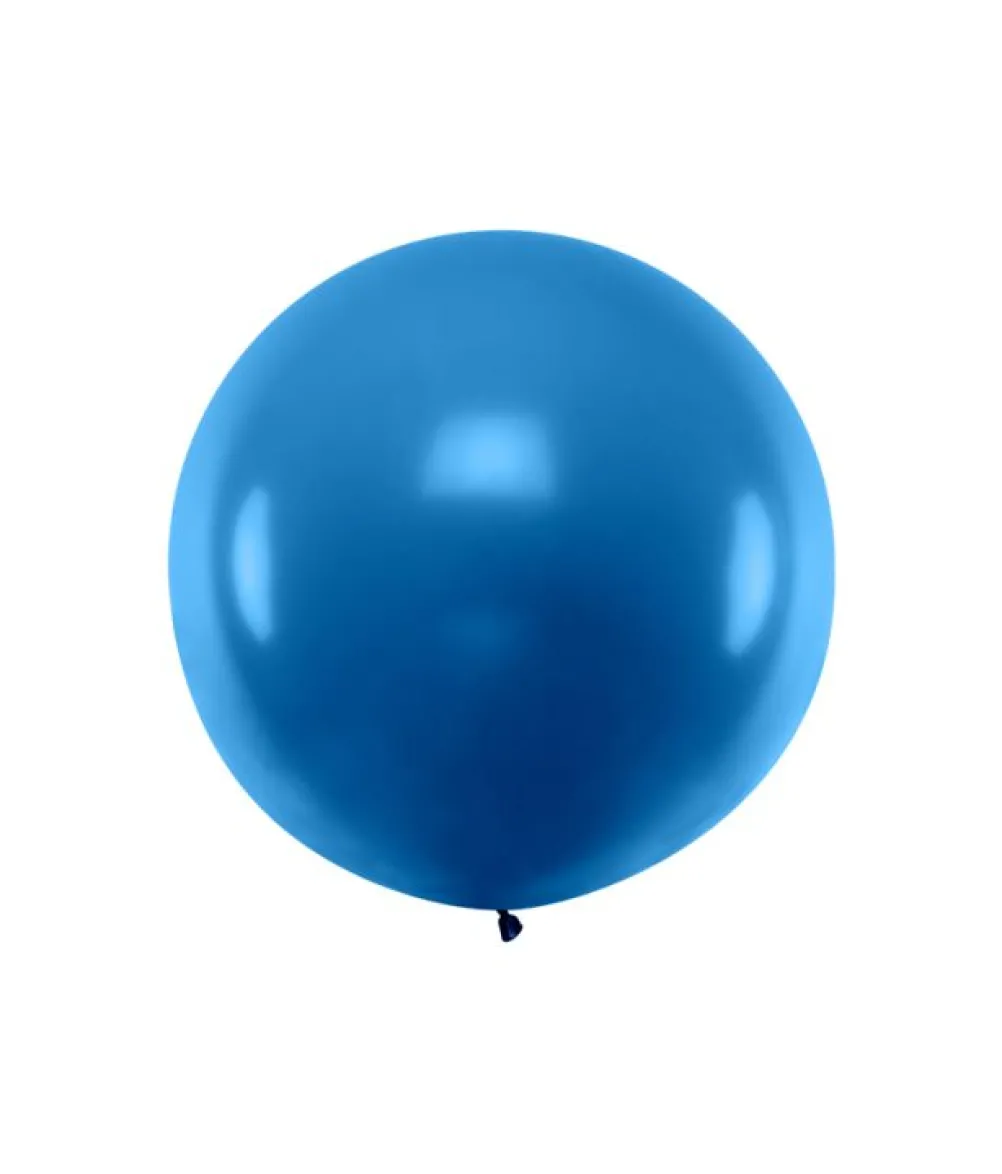 Marineblå jumbo ballon, 1 stk