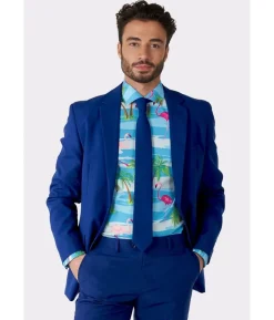 Marineblåt jakkesæt OppoSuits