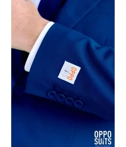 Marineblåt jakkesæt OppoSuits