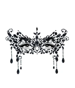 Masquerade ansigtssten, sort