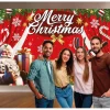 Merry Christmas fotobaggrund, 220 x 150 cm