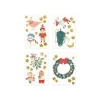 Merry christmas vindue stickers