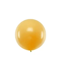 Metallic guld jumbo ballon, 1 stk