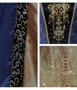 Middelalder Dronning kostume