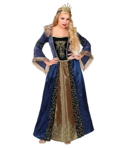 Middelalder Dronning kostume