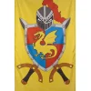 Middelalder ridder flag