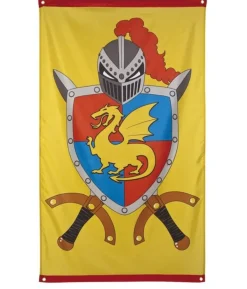 Middelalder ridder flag