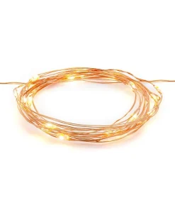 Mini LED lyskæde, kobbertråd