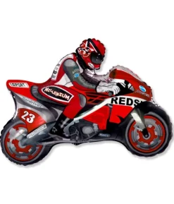 Motorcykel folieballon, 66 x 84 cm