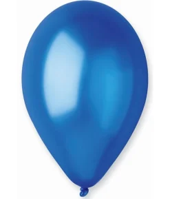 Mørkeblå ballon, metallic