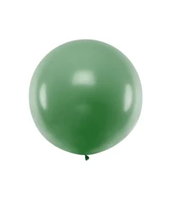 Mørkegrøn jumbo ballon, 1 stk