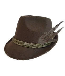 Mørkegrøn oktoberfest hat
