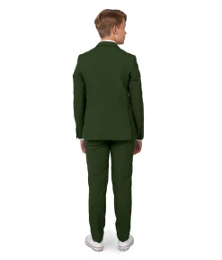 Mørkegrønt jakkesæt, teen