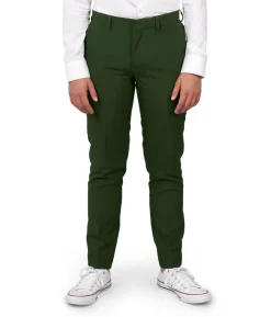 Mørkegrønt jakkesæt, teen