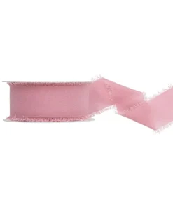Mørk støvet rosa chiffonbånd, 40 mm