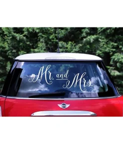 Mr & Mrs klistermærker