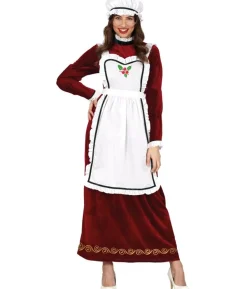 Mrs Claus kostume