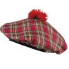 Mrs Tartan hat rød