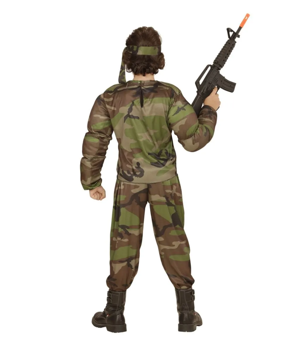 Muskel soldat kostume