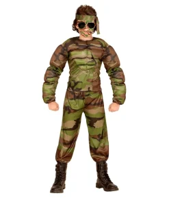 Muskel soldat kostume