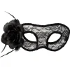Mystique sort halvmaske
