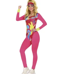 Neon Aerobic dragt kostume