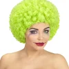 Neongrøn afroparyk