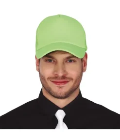 Neongrøn kasket