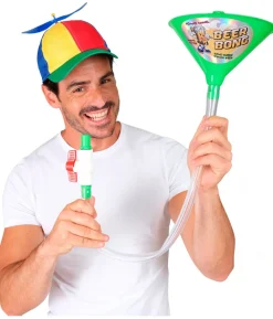 Neongrøn ølbong