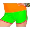 Neongrønne hotpants