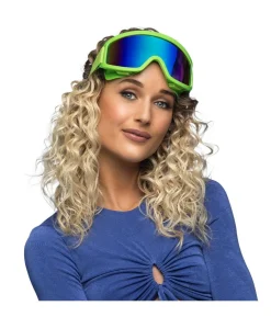 Neon grønne skibriller