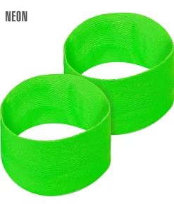 Neon grønne svedbånd