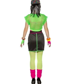 Neongrøn net top