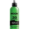 Neon grøn UV stofmaling, 125 ml