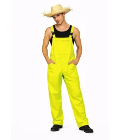 Neon gule overalls kostume