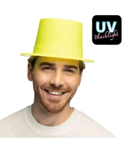 Neon gul høj hat UV