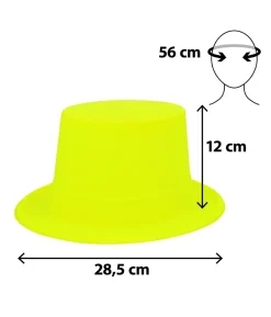 Neon gul høj hat UV