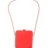 Neon gummi taske, orange