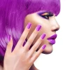 Neon lilla negle