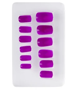 Neon lilla negle
