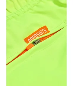 Neon lime badeshorts